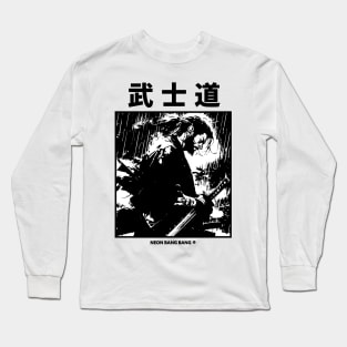 Japanese Samurai Warrior Anime Streetwear #5 Long Sleeve T-Shirt